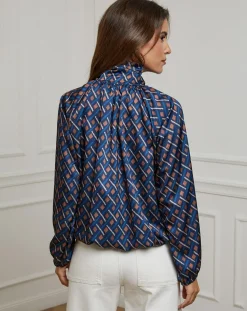 Chemisier Tycia marine-Alice & Charlotte Outlet