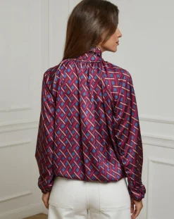 Chemisier Tycia prune-Alice & Charlotte Clearance