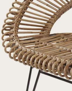 Chiang Mai - Fauteuil rond en rotin tressé-Uniqka Sale