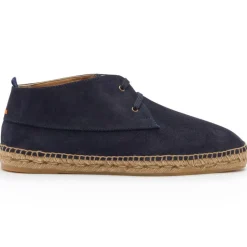 Chukka boots en Velours de Cuir Bruno marine-Castaner Online