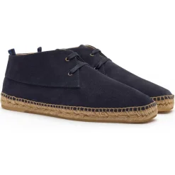 Chukka boots en Velours de Cuir Bruno marine-Castaner Online