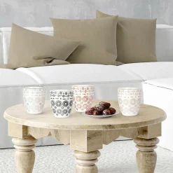 Coffret 4 tasses Mirage multicolores - 25 cl-Home Deco Factory Clearance