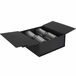 Coffret 4 verres à Whisky transparent-Home Deco Factory Clearance