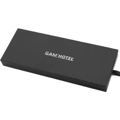 Gam'Hotel Couteaux^Coffret couteau à trancher Rétro noir