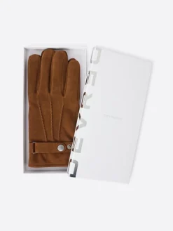 Homme Devred Gants, Moufles^Coffret gants en cuir camel