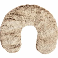 Sensly Coussins, Galettes De Sièges^Coffret tour de cou + masque micro ondable beige - 24x16 cm