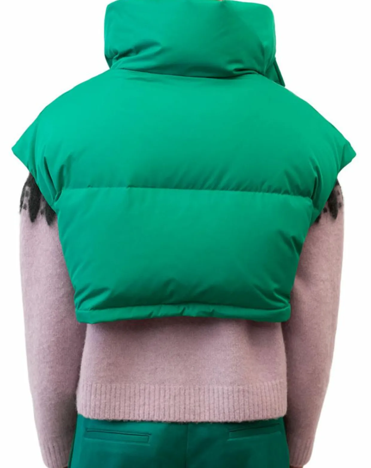 Col type doudoune vert-Marc O'Polo New