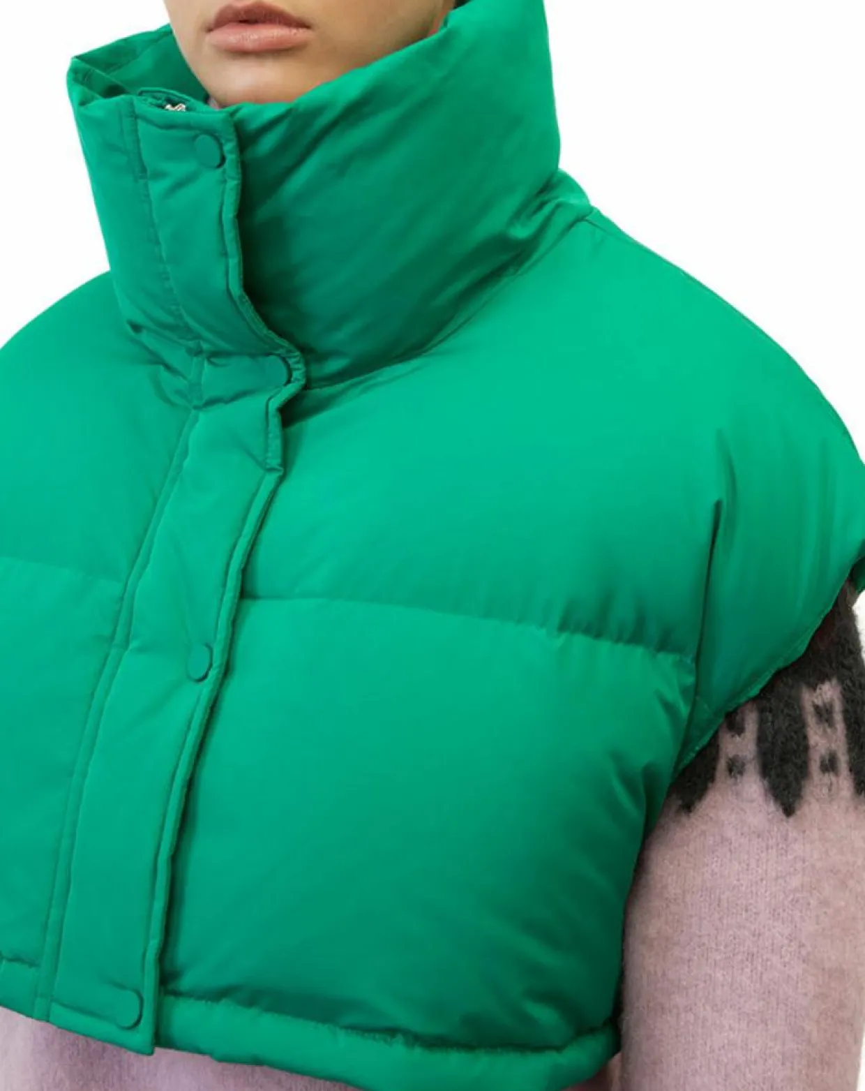 Col type doudoune vert-Marc O'Polo New