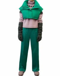 Col type doudoune vert-Marc O'Polo New