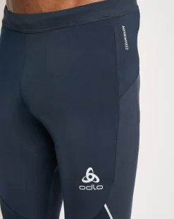Homme Odlo Pantalons^Collant de ski de fond Ceramiwarm saphir foncé
