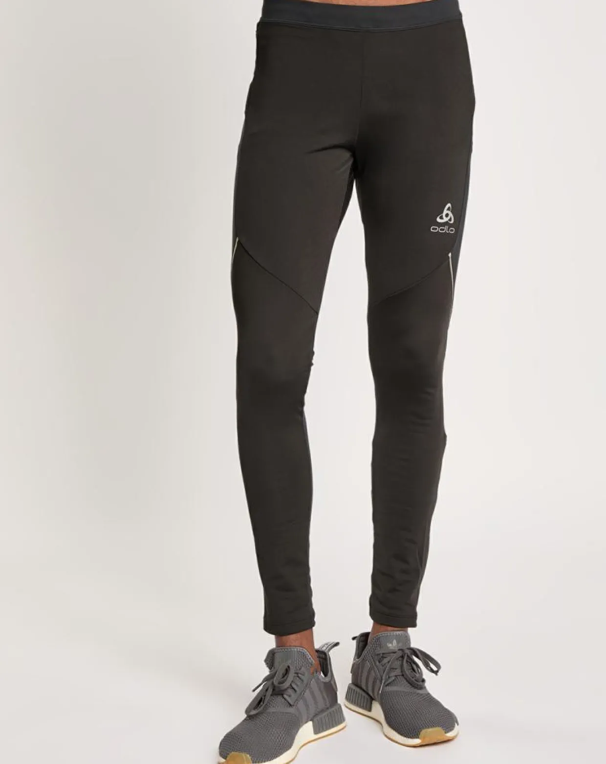 Homme Odlo Pantalons^Collant de ski de fond Ceramiwarm noir
