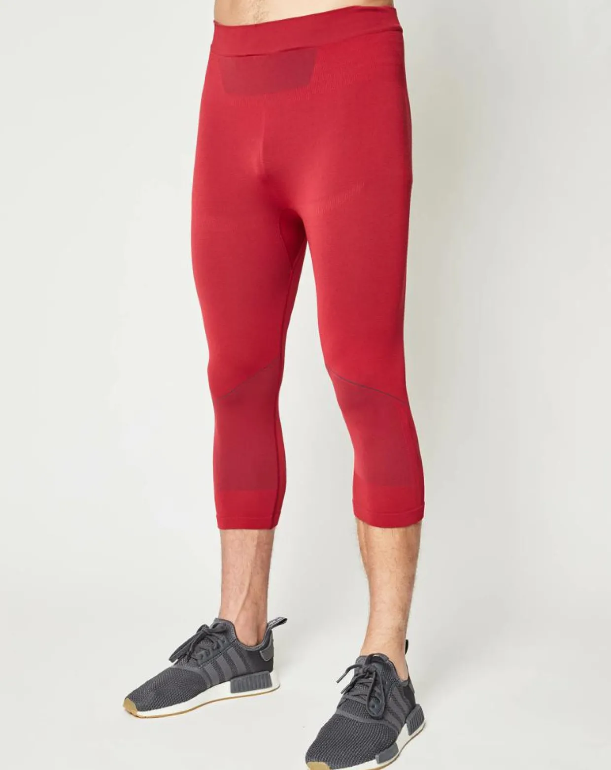 Collant technique 3/4 Evolution Warm Seamless rouge-Odlo Sale