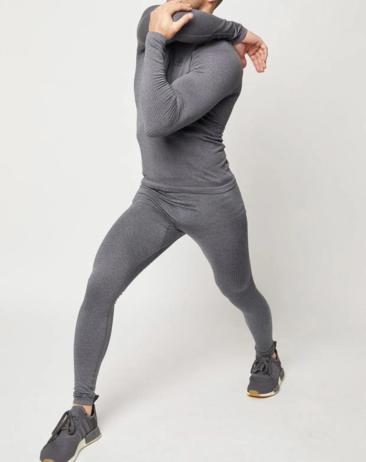 Homme Odlo Pantalons^Collant technique Performance Warm gris