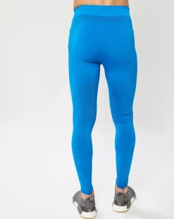 Homme Odlo Pantalons^Collant technique Performance Warm bleu