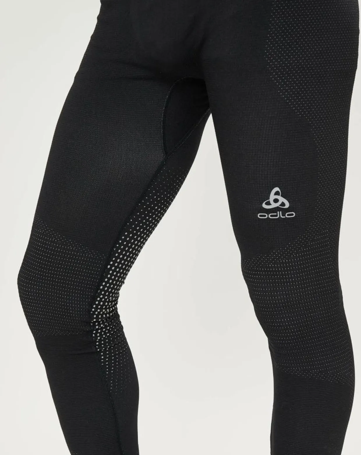 Collant technique Performance Warm noir/gris-Odlo New