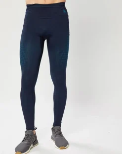 Collant technique Performance Warm bleu-Odlo Online