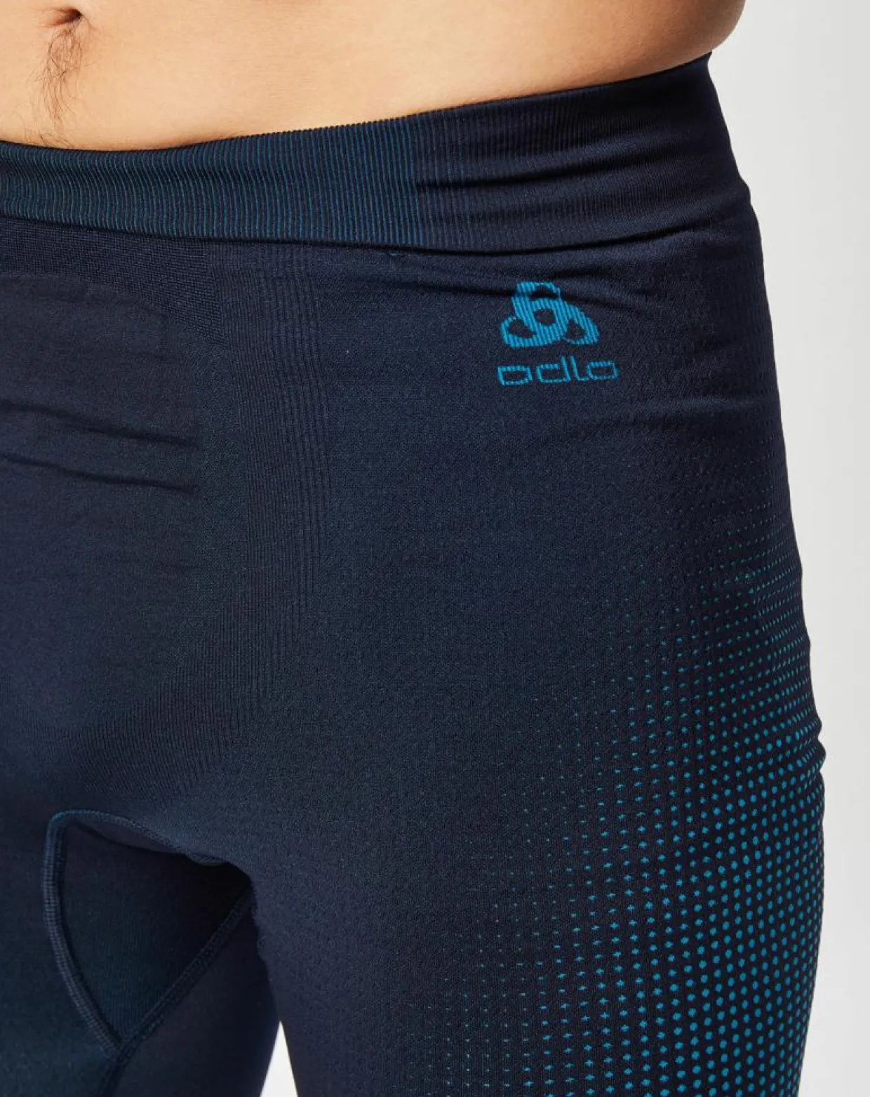 Collant technique Performance Warm bleu-Odlo Online