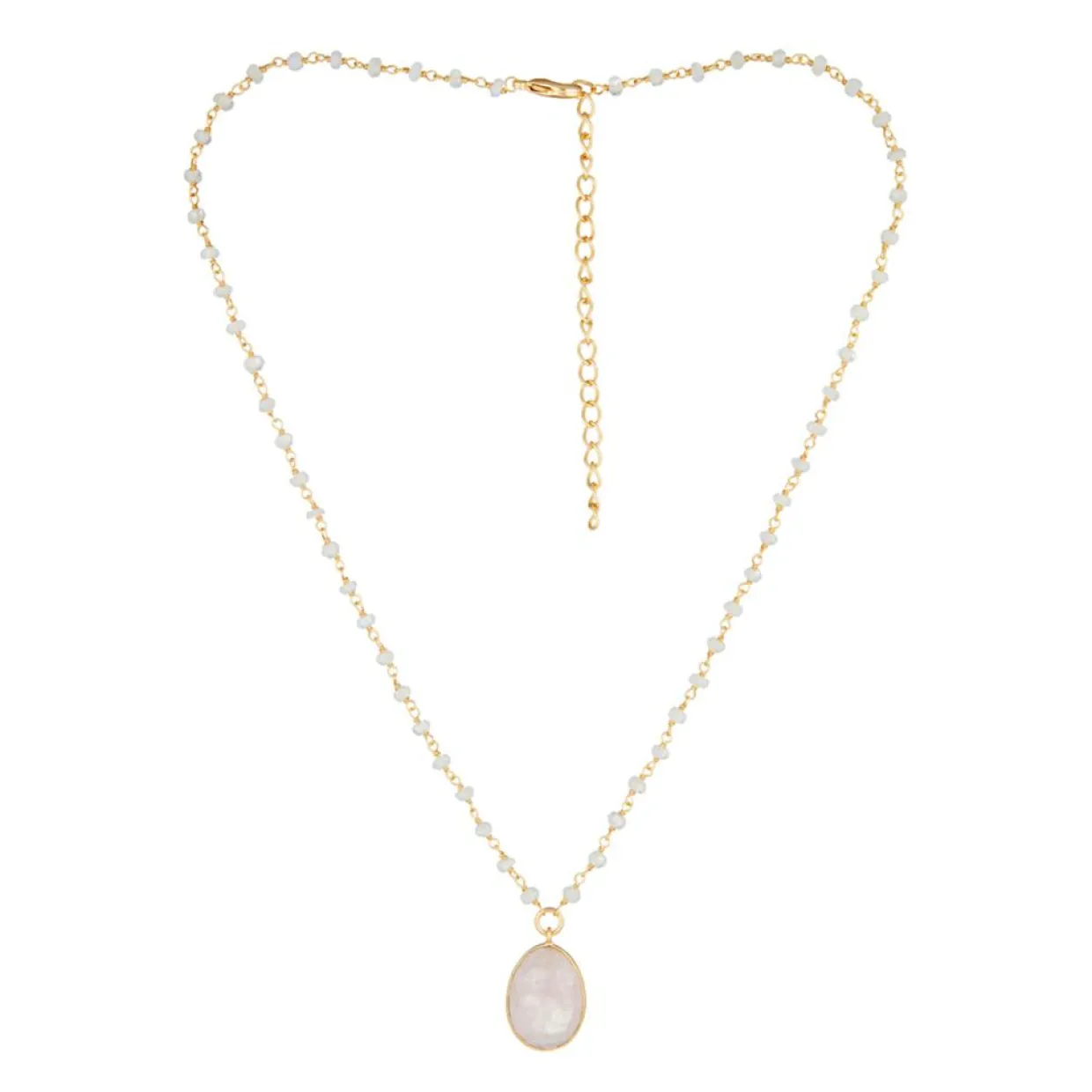 Femme Moonstone Colliers^Collier Adassa Quartz en laiton doré