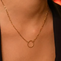 Femme By Rafaella Colliers^Collier Amedea en Argent doré