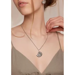 Collier Aqua Nest argenté-Amelia Parker Outlet