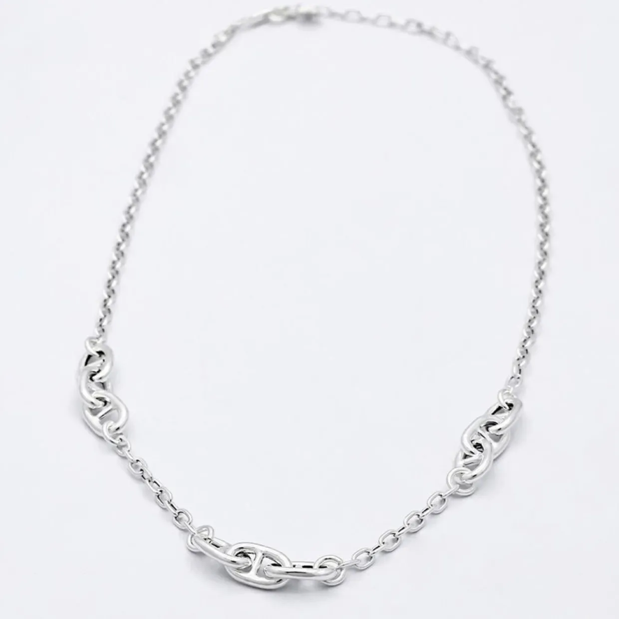 Collier Evelina en Argent-By Rafaella