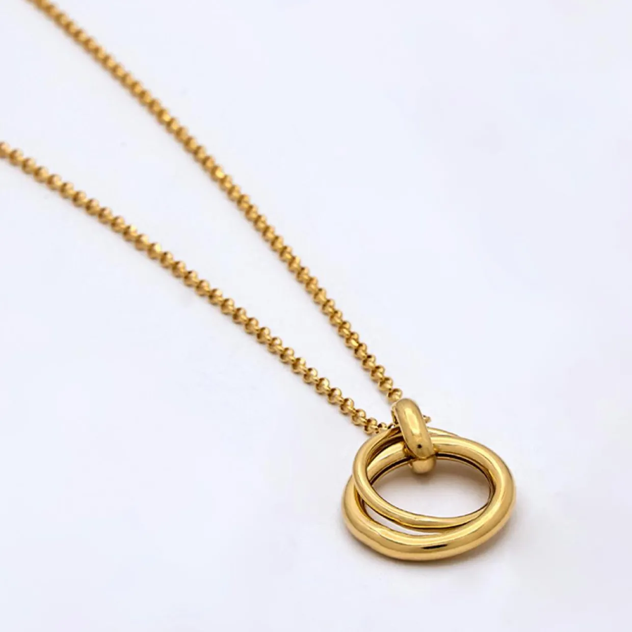 Femme By Rafaella Colliers^Collier Giasmina en Argent doré