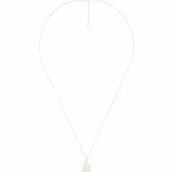 Femme Moonstone Colliers^Collier Lora Quartz rose en laiton argenté