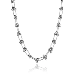 Collier Nautia argenté-Amelia Parker