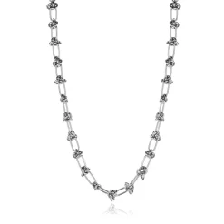 Collier Nautia argenté-Amelia Parker
