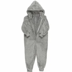 Combinaison enfant Sherpa grise - 94x2x115 cm-Home Deco Factory Best