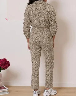Femme Garance Paris Robes^Combinaison Klark écrue