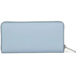 Femme Michael Kors Porte-Monnaie Et Portefeuilles^Compagnon en Cuir Jet Set Travel bleu - 10x20.5x2.5 cm