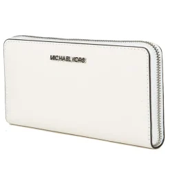 Compagnon en Cuir Jet Set Travel blanc - 10x20.5x2.5 cm-Michael Kors Outlet