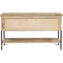 Bois & Chiffons Tables^Console 2 tiroirs manguier pondicherry marron - 130x40x75 cm
