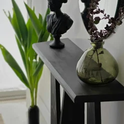 Wooden Art Meubles De Rangement^Console Cleopatra anthracite - 100x83x28 cm