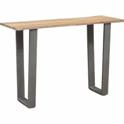 Bois & Chiffons Tables^Console en bois acacia forest brut - 120x40x80 cm
