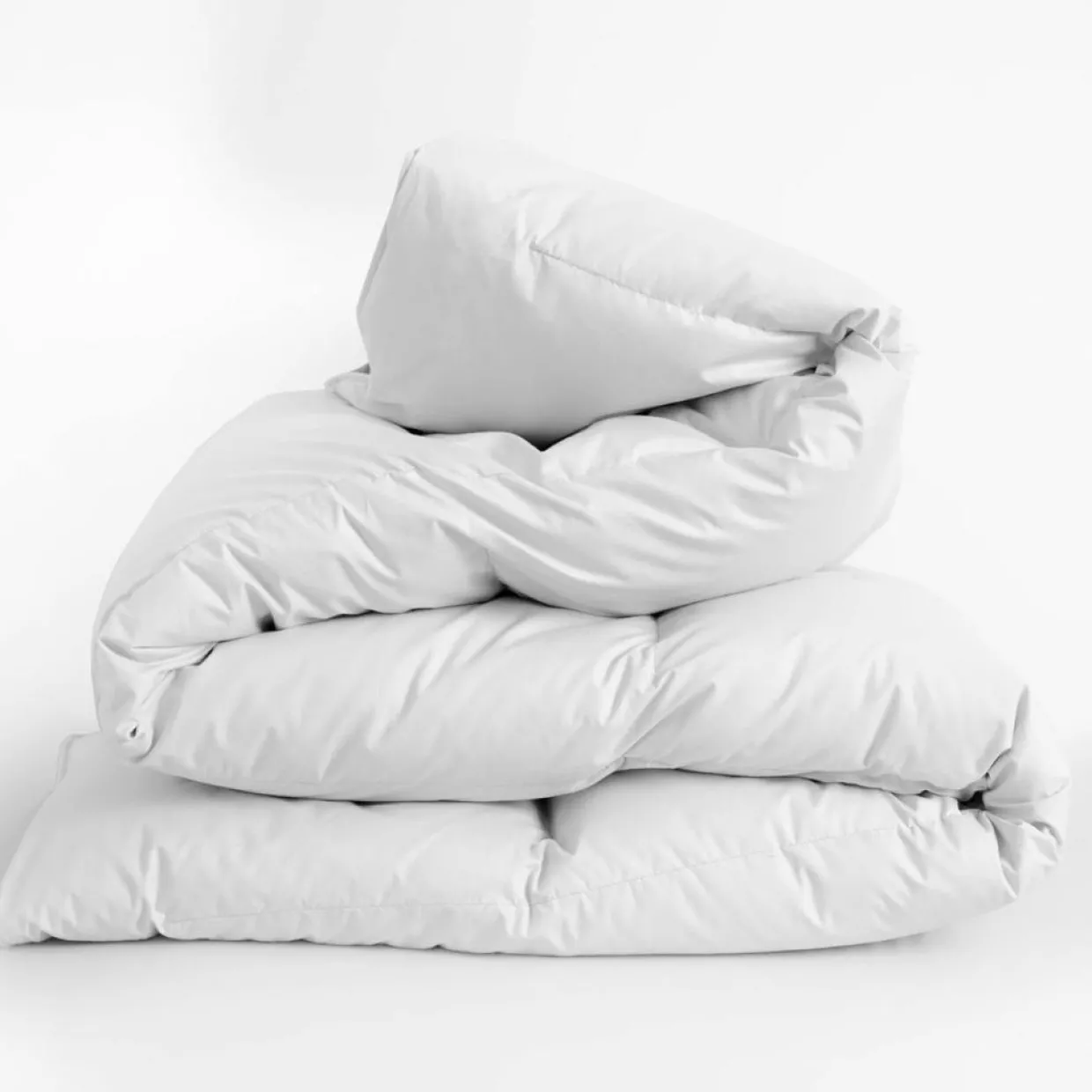 Atelier du Coton Couettes^Couette Toutes saisons blanche - 240x220 cm
