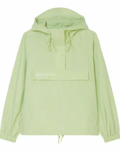 Femme Marc O'Polo Vestes, Blousons^Coupe Vent à Capuche Grande Poche vert fluo