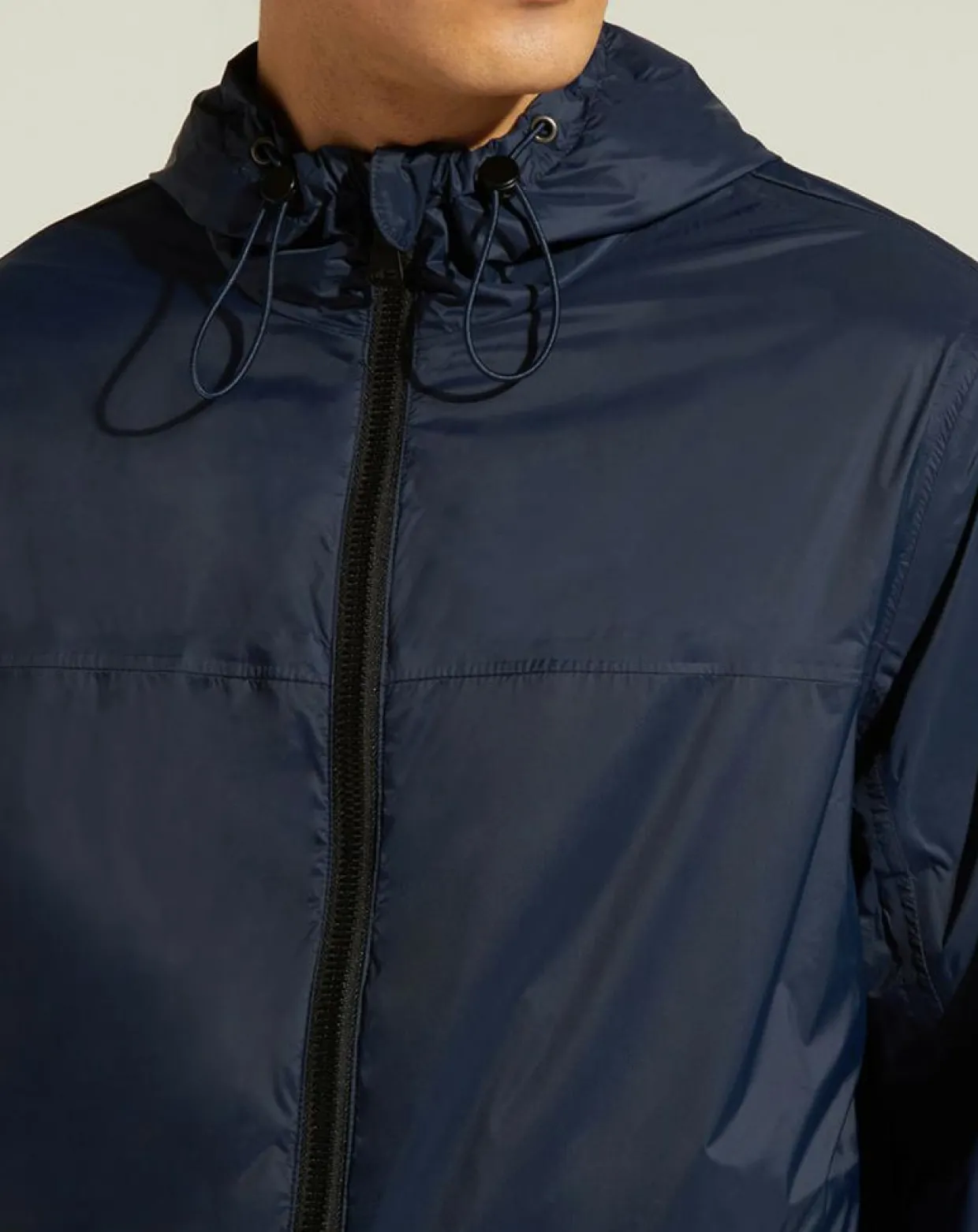 Coupe-vent à Capuche Laway bleu marine-Galeries Lafayette Sale