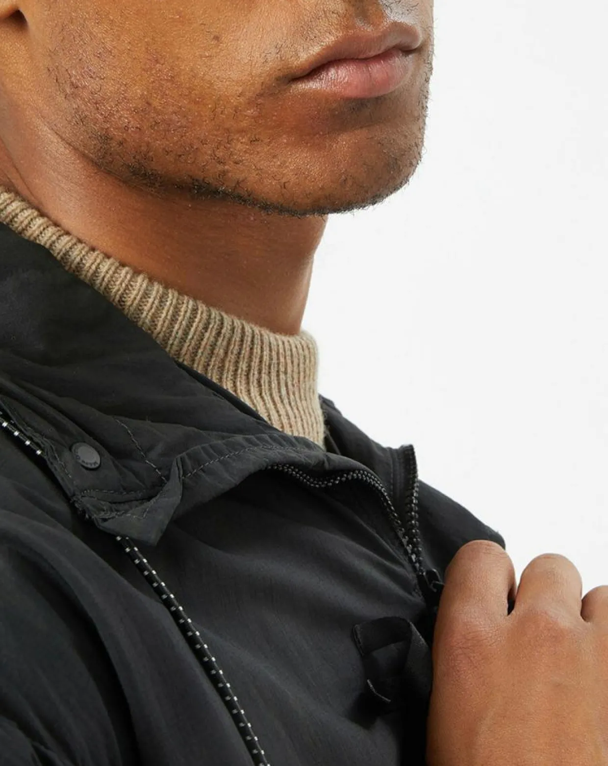 Coupe-vent imperméable à capuche noir-Marc O'Polo Outlet