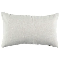Coussin bouclette beige - 50x30 cm-Home Deco Factory