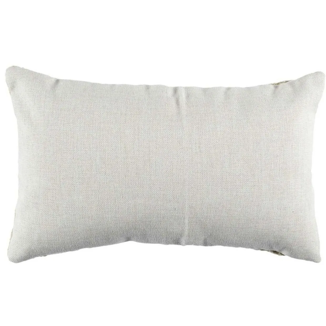 Coussin bouclette beige - 50x30 cm-Home Deco Factory