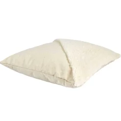 Home Deco Factory Coussins, Galettes De Sièges^Coussin bouclette beige - 40x40 cm