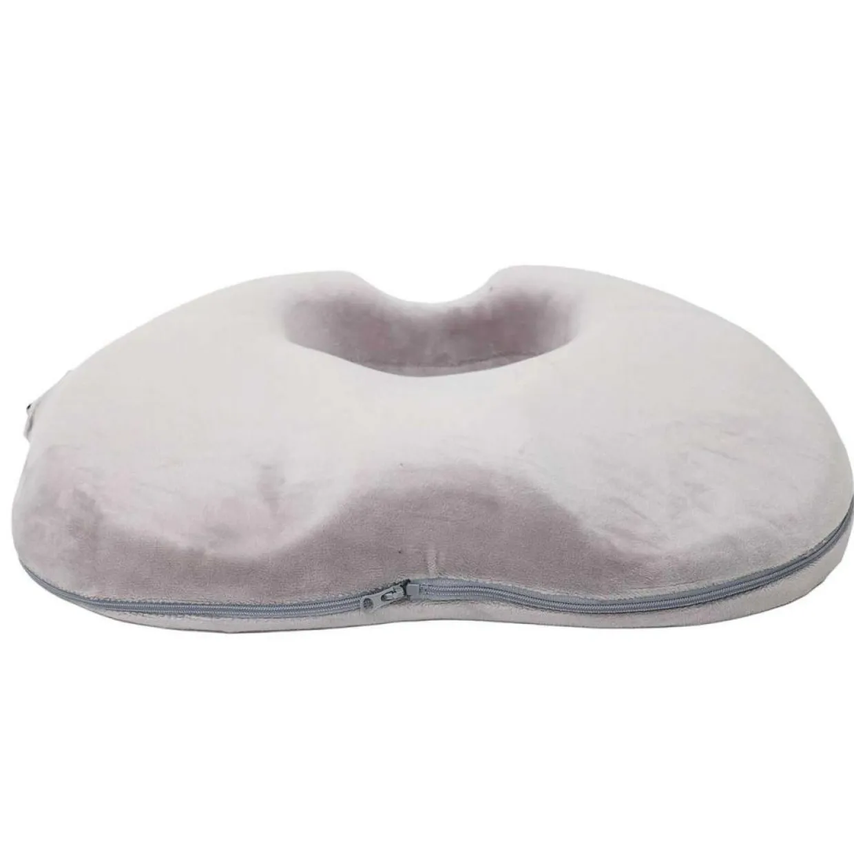 Coussin de posture massant et chauffant gris - 43x7.5x36 cm-Sensly Clearance