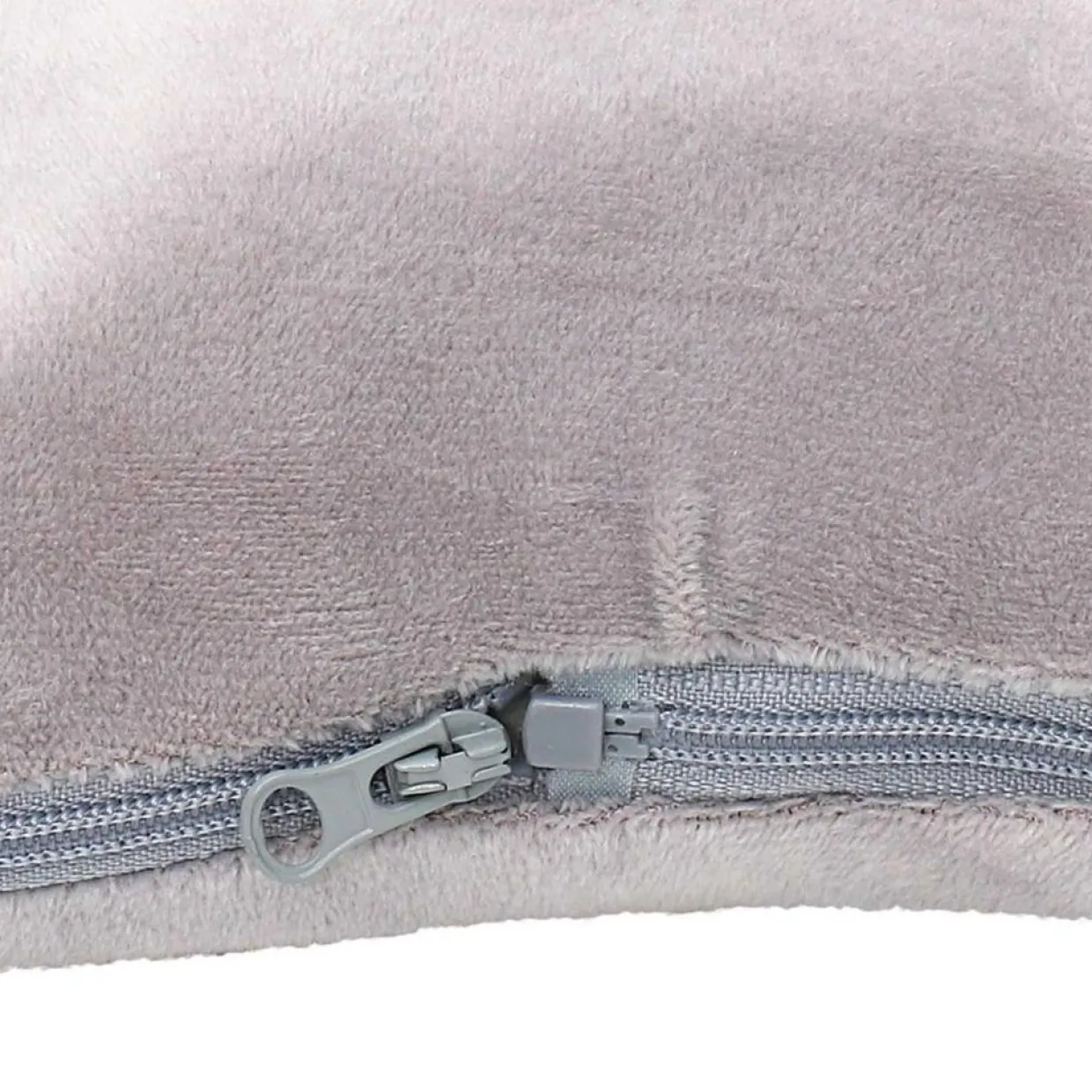 Coussin de posture massant et chauffant gris - 43x7.5x36 cm-Sensly Clearance