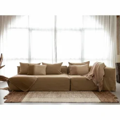 Bed and Philosophy Linge De Lit, Ensembles^Coussin en laine beige 40x60cm