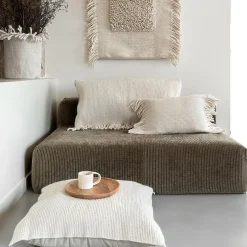 Bed and Philosophy Coussins, Galettes De Sièges^Coussin en laine écru 80x80cm