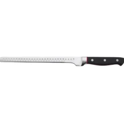 Gam'Hotel Couteaux^Couteau à saumon ou à jambon Hiro noir/rouge - 38.5 cm
