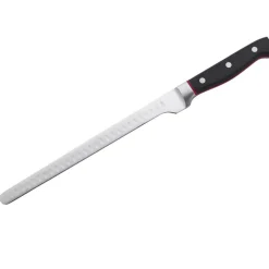 Gam'Hotel Couteaux^Couteau à saumon ou à jambon Hiro noir/rouge - 38.5 cm