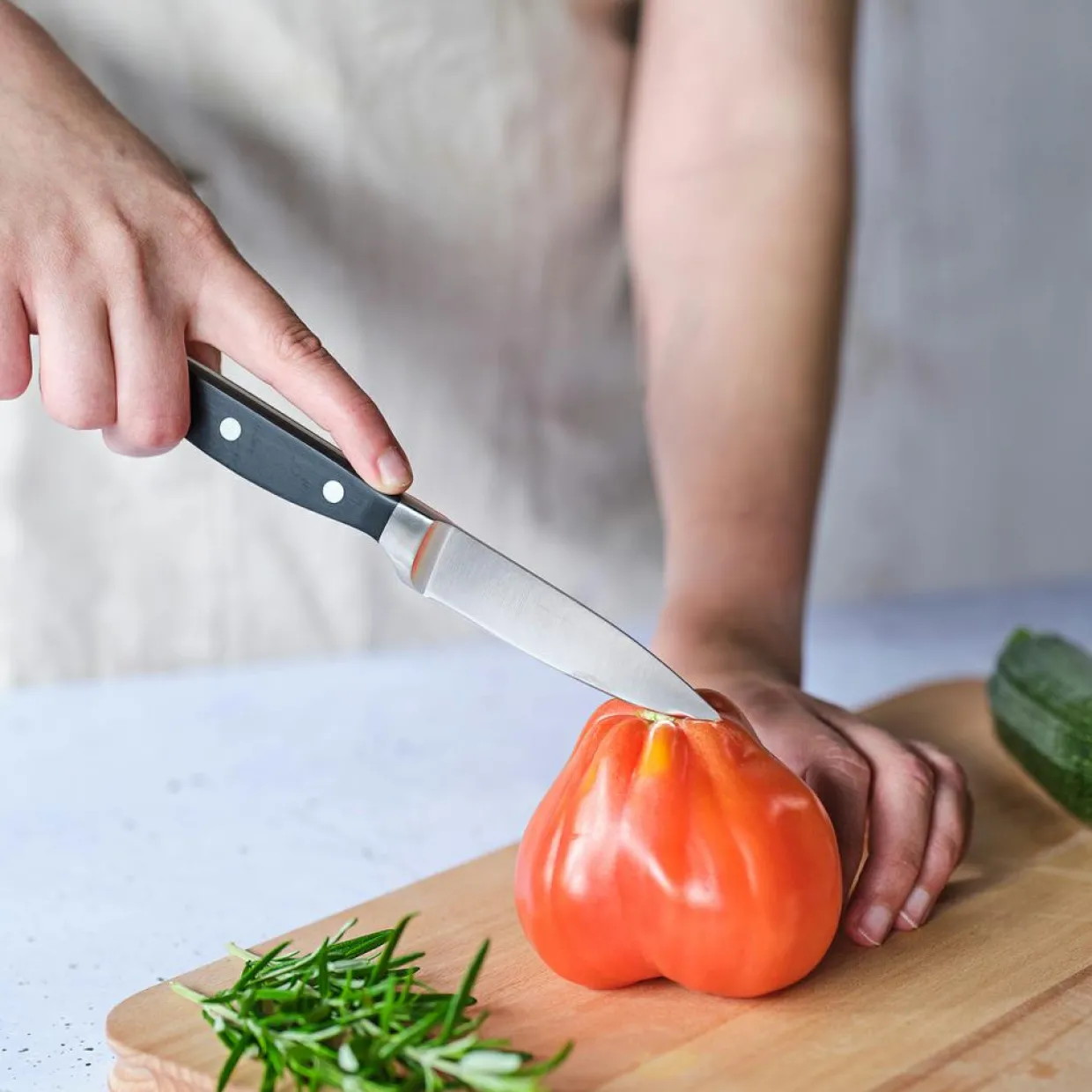 Couteau A Legumes Delish Chef noir-Cosy & Trendy Sale